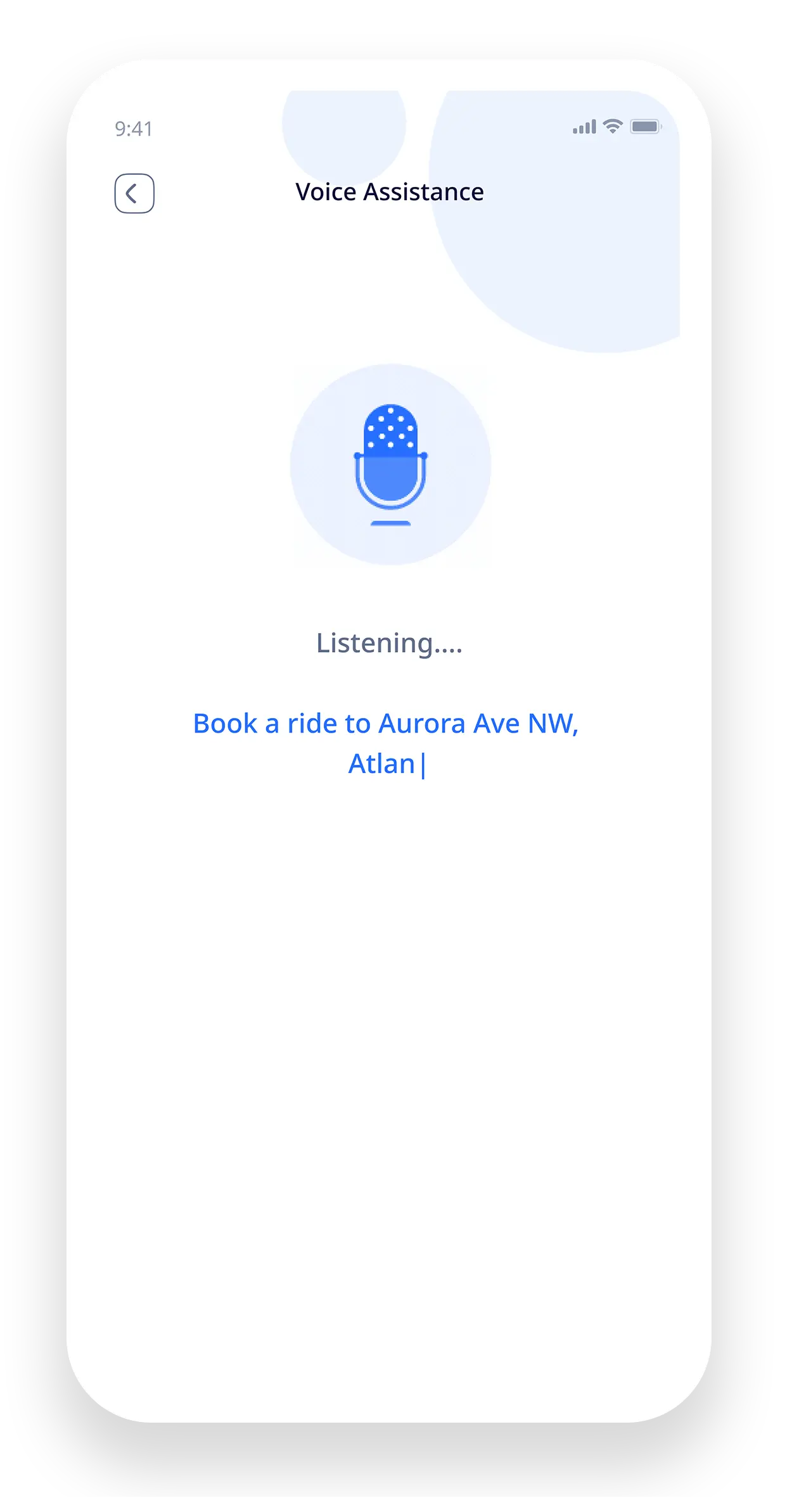 GPS navigation and live ride tracking in taxi app