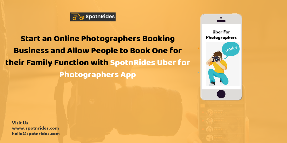 SpotnRides uber for photographers