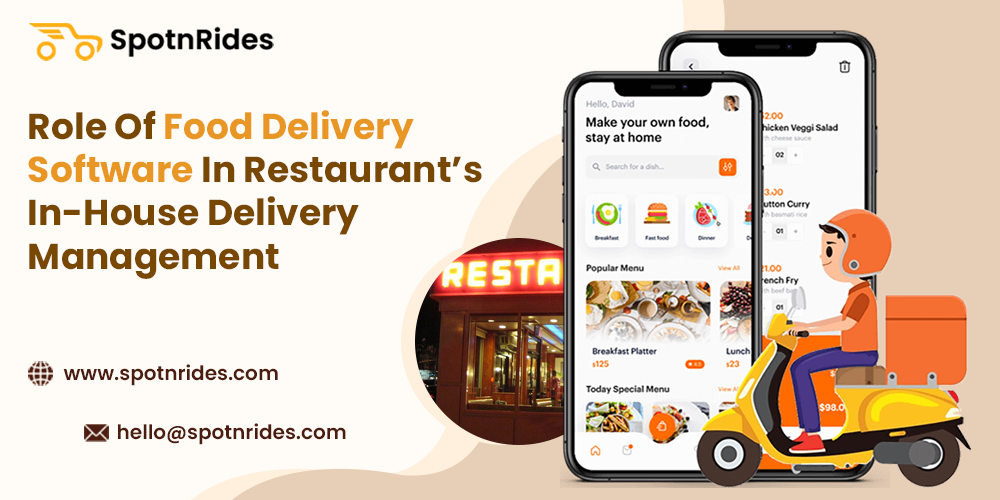 food delivery software