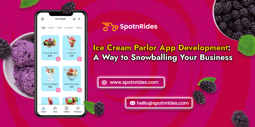 uber for icecream delivery app