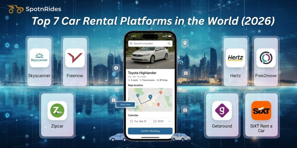 Top 7 Car Rental Platforms In The World (2026)