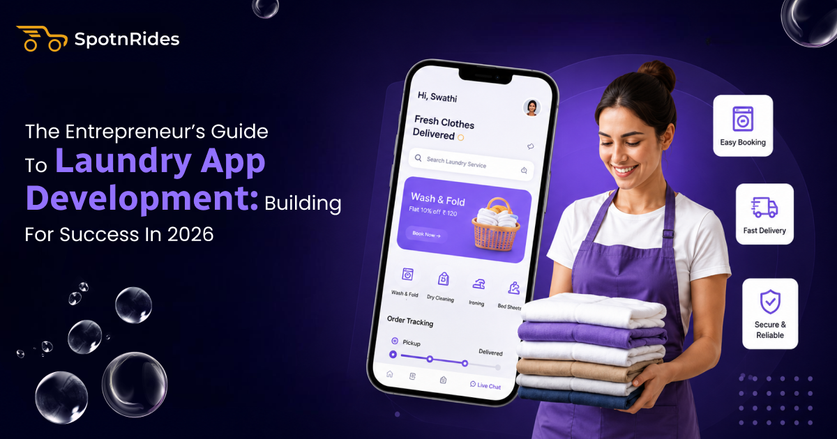 Entreprenuers' guide to laundry app development