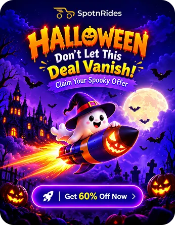 SpotnRides Halloween Taxi Special Offer