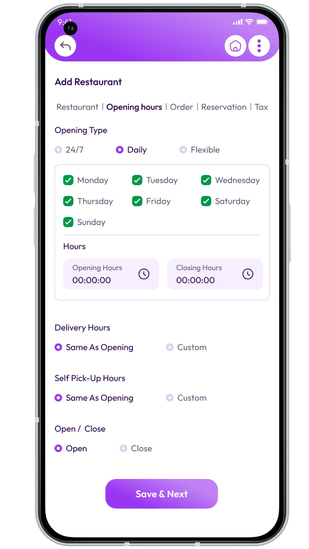 Super App Vendor