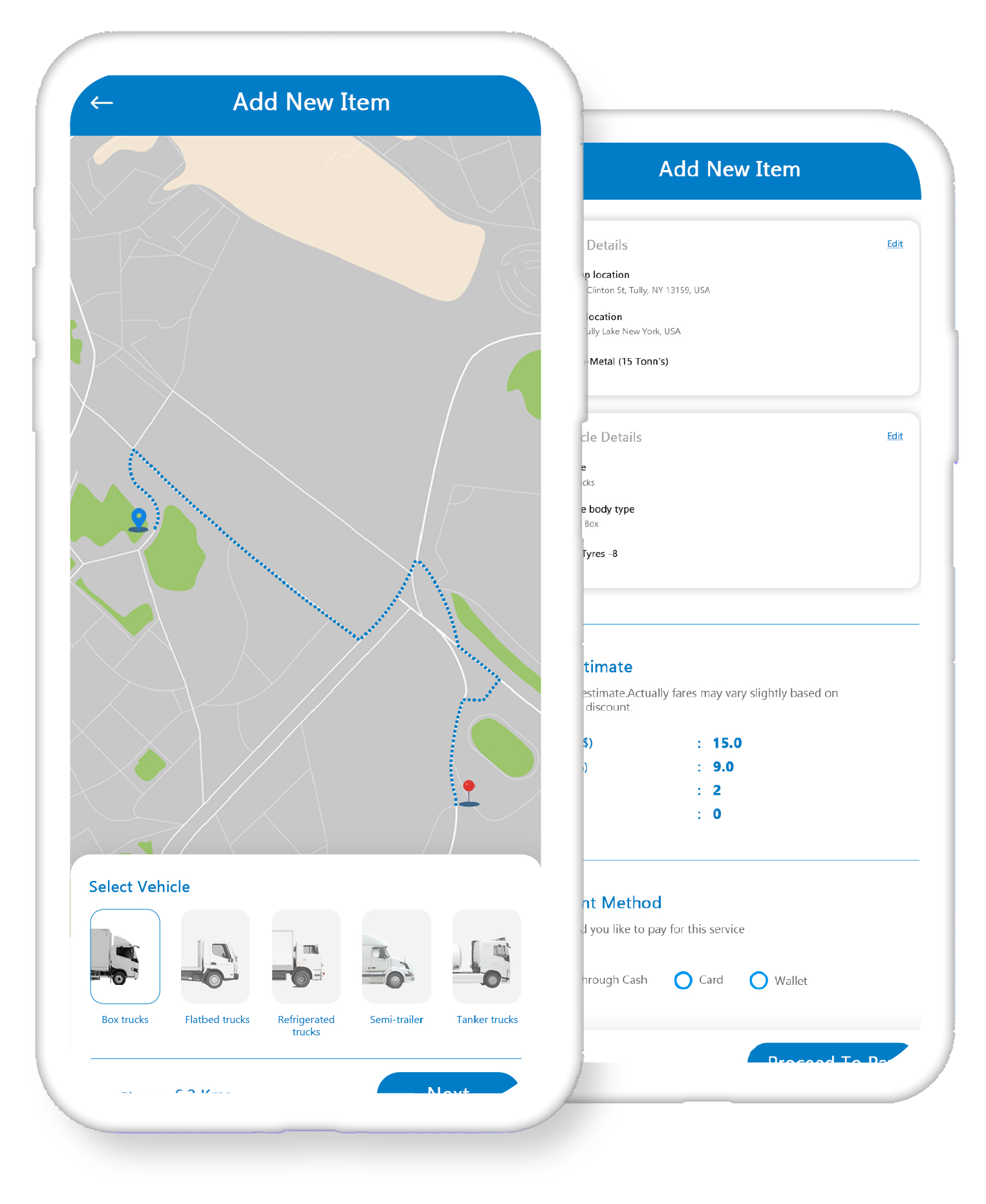 Truck Booking App